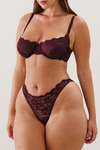 Reggiseno Favoriz - Bordeaux