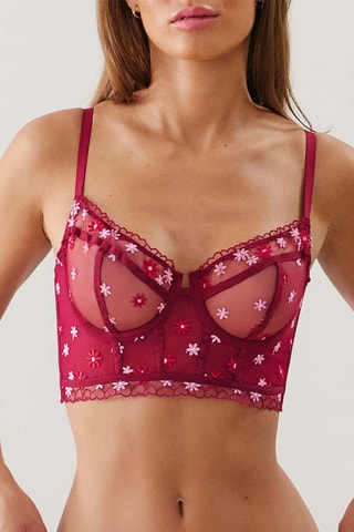 Soutien-gorge Lovebloomiz - Rouge framboise