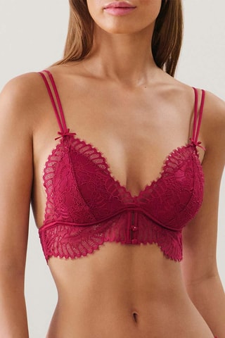 Soutien-gorge Oreesiz - Rouge framboise
