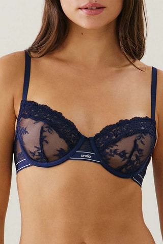 Soutien-gorge Mixlaciz - Bleu marine