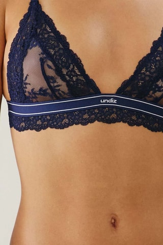 Soutien-gorge Mixlaciz - Bleu marine