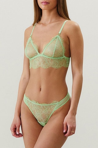 Bralette Laceglaciz - Vert clair