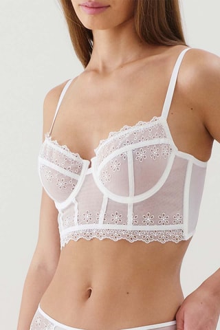 Reggiseno Romanciz - Bianco