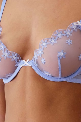 Soutien-gorge Brodmargueriz - Ciel