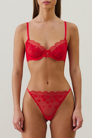 Reggiseno Heartloviz - Rosso