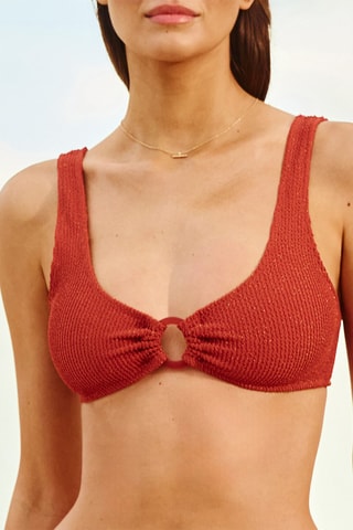 Reggiseno bikini Nikitiz - Rosso mattone melange