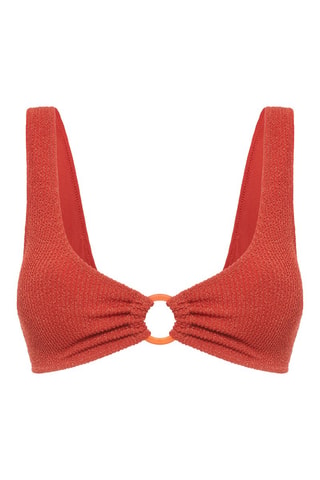 Reggiseno bikini Nikitiz - Rosso mattone melange