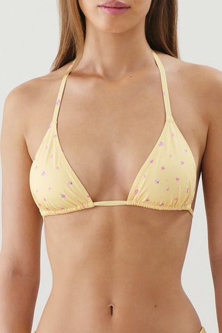 Reggiseno bikini Tekbelliz - Giallo