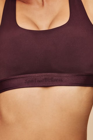 Top Wimbliz - Marrone scuro