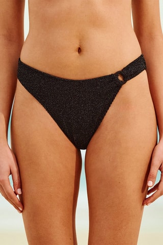 Slip bikini Nikitiz - Nero melange