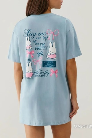Camicia da notte Multimiffiz - Celeste