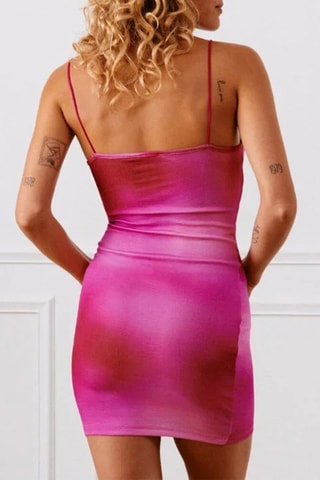 Abito tie and dye Summerliz - Rosa