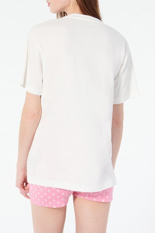 T-shirt pigiama Barbie - Arancione e nero 