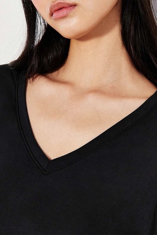 T-shirt pigiama Juliliz - Nero