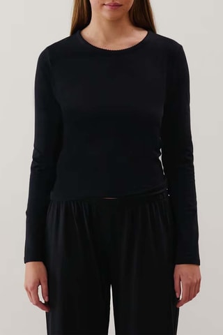 Top de pyjama Nightbasiciz - Noir