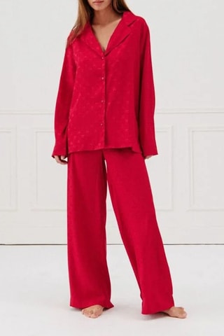Camicia pigiama Santasatiniz - Rosso