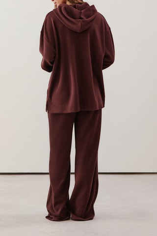 Felpa pigiama con cappuccio Comfyliz - Marrone scuro