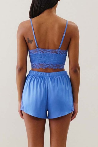 Crop top de pyjama Loveliz - Ciel