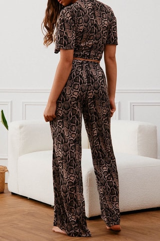 Crop top pigiama Gipsiz - Nero