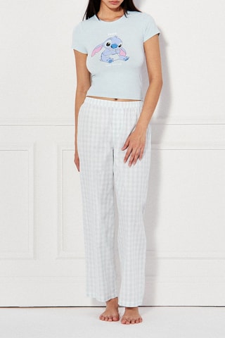 T-shirt de pyjama Stitch Lilo et Stitch Disney - Bleu