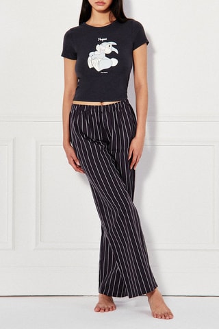 T-shirt de pyjama Panpan Bambi Disney - Noir