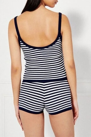 Top pigiama Mastripiz - Blu notte