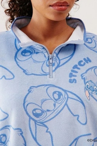 Sweat de pyjama Stitch Lilo et Stitch Disney Mystitchiz - Bleu clair