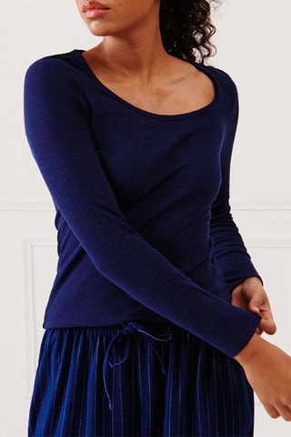 Maglia pigiama Blossomiz - Blu scuro