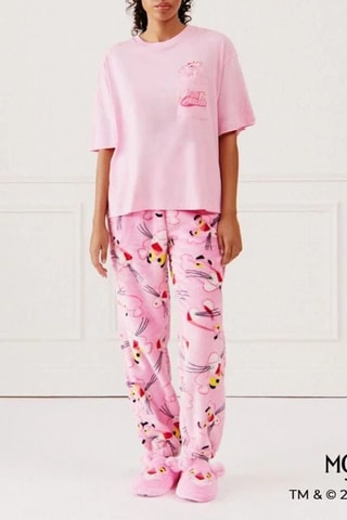 T-shirt de pyjama La Panthère rose Mypantheriz - Rose