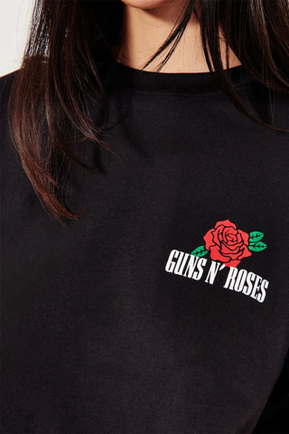T-shirt pigiama Gunandrosiz - Nero