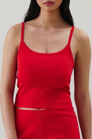 Top pigiama Alldayiz - Rosso