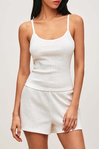 Top de pyjama Alldayiz - Blanc