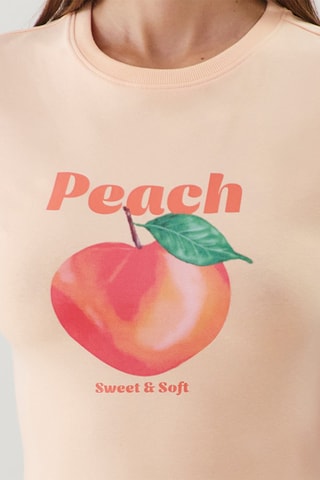 T-shirt de pyjama Newjutiz - Corail