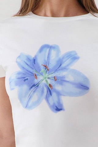 T-shirt de pyjama Newjutiz - Ecru