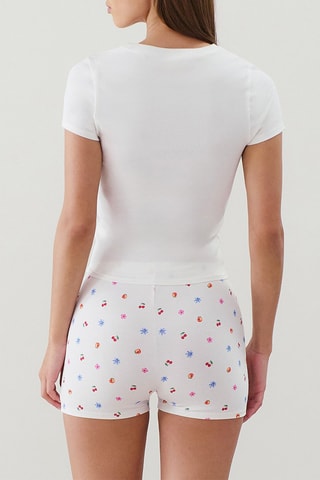 T-shirt de pyjama Newjutiz - Ecru
