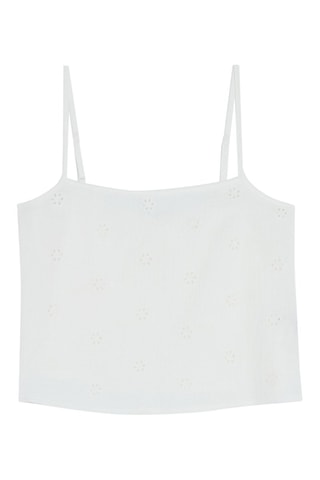 Top de pyjama Cobrodiz - Ecru