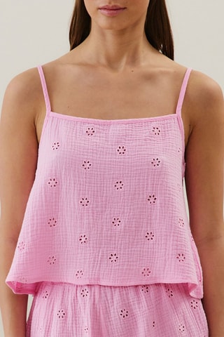 Top de pyjama Cobrodiz - Rose