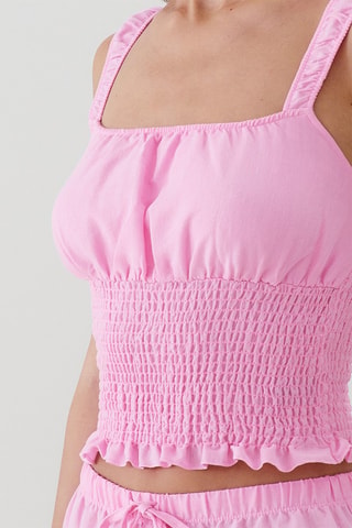 Top de pyjama Lineliz - Rose