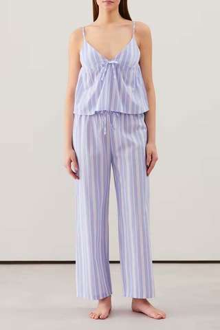 Top de pyjama Stripesiz - Bleu clair