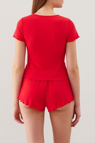 Top pigiama Minicutiz - Rosso