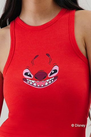 Débardeur de pyjama Angel Lilo et Stitch Disney - Rouge