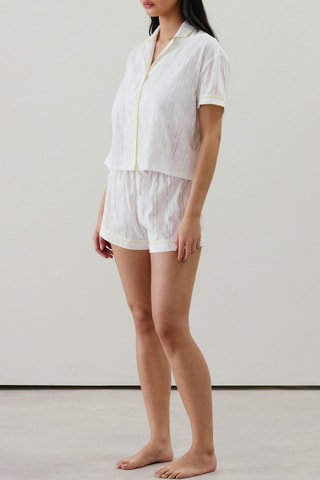 Chemise de pyjama Partyfloriz - Ecru