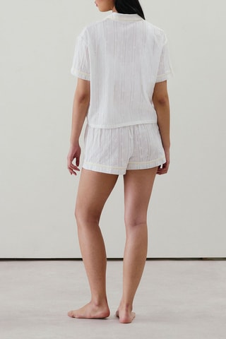 Chemise de pyjama Partyfloriz - Ecru