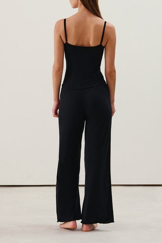 Top de pyjama Corayiz - Noir