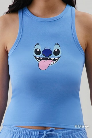 Débardeur de pyjama Stitch Lilo et Stitch Disney - Bleu