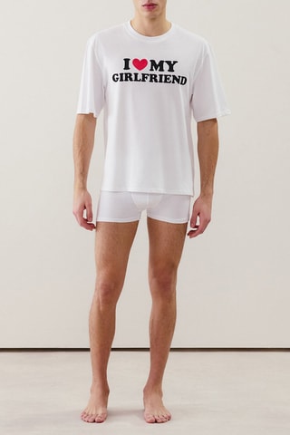 T-shirt de pyjama Veryhotiz - Blanc