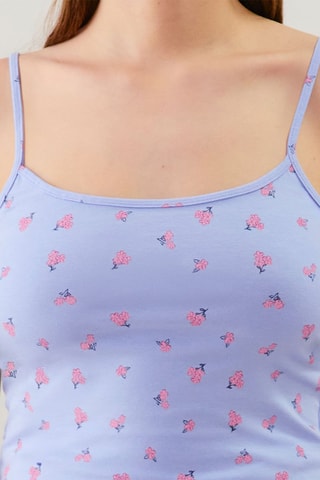 Crop top pigiama Adalisiz - Blu