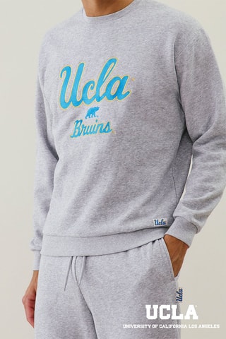 Felpa pigiama UCLA Uclaiz - Grigio chiaro melange