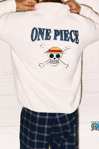 Felpa pigiama One Piece Onesherpapiz - Ecrù