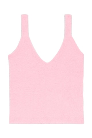 Crop top de pyjama Fluffyliz - Rose